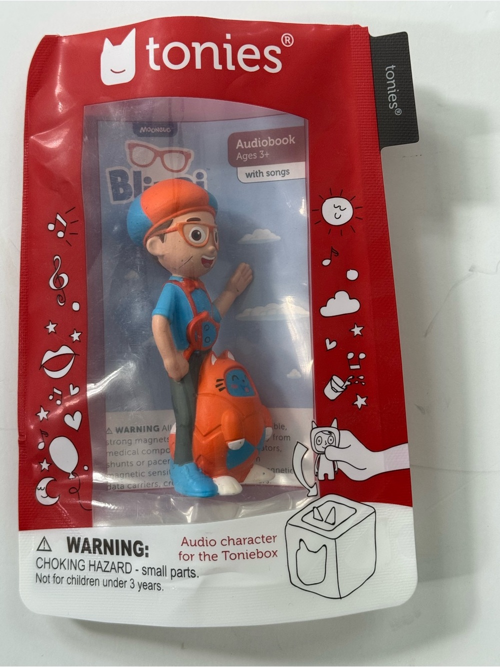 Tonies Blippi Audiobook Character Figure